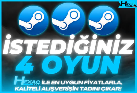 ⭐️İstediğiniz 4 Oyun! |✅Garantili! ⭐️İstediğiniz 4 Oyun! |✅Garantili!