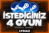 ✅İstediğiniz 4 Oyun✅ [Garantili]