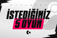 ⭐İSTEDİĞİNİZ 5 OYUN + FULL GARANTİ⭐