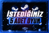 ☘️İstediğiniz 5 Oyun + Garanti☘️