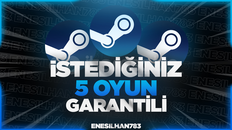 İstediğiniz 5 Oyun + Garanti