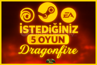 İstediğiniz 5 Oyun + Garanti