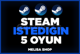 İstediğiniz 5 Oyun + Garanti