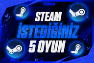 ⭐OTO İstediğiniz 5 Oyun + Garanti⭐