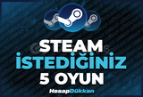 ⭐İstediğiniz 5 Oyun + Garanti⭐