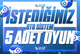⭐İSTEDİĞİNİZ 5 OYUN + GARANTİ & DESTEK⭐