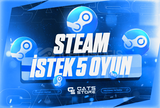 ⭐İSTEDİĞİNİZ 5 OYUN + GARANTİ & DESTEK⭐