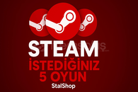 ⭐ İSTEDİĞİNİZ 5 OYUN + GARANTİ + DESTEK ⭐