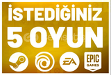 ⭐İstediğiniz 5 Oyun + Garanti+ Sınırsız Destek⭐