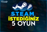 İstediğiniz 5 Oyun [GARANTİ + SORUNSUZ]