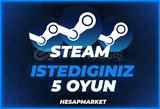 ✅ İstediğiniz 5 Oyun + Garanti Teslimat