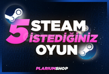 ⭐İSTEDİĞİNİZ 5 OYUN | GARANTİ VE DESTEK