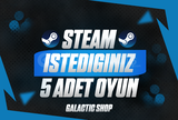 ⭐İSTEDİĞİNİZ 5 OYUN | GARANTİ VE DESTEK