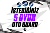 ✨İstediğiniz 5 Oyun | Oto Guard Kod✨