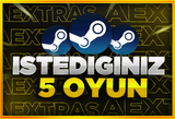 İSTEDİĞİNİZ 5 OYUN + SINIRSIZ GARANTİ + DESTEK