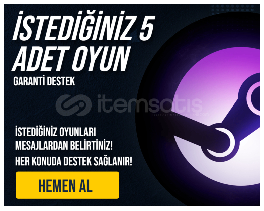 İstediğiniz 5 Oyun | Sınırsız Garanti | PC İstediğiniz 5 Oyun | Sınırsız Garanti | PC