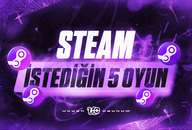 İstediğiniz 5 Oyun [Süresiz Garanti + Destek]