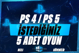 ⭐İstediğiniz 5 Playstation Oyunu + Garanti⭐