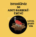 50 ADET SEÇTİĞİNİZ BARBEKÜ ÜRÜNÜ 50 ADET SEÇTİĞİNİZ BARBEKÜ ÜRÜNÜ