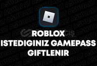 ⚡ İstediğiniz Gamepass Atılır ⚡