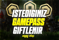 ⭐İstediğiniz Gamepass Giftlenir ⭐