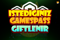 ✅❤️ İSTEDİĞİNİZ GAMEPASS GİFTLENİR ❤️✅