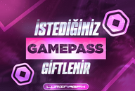 ⭐İSTEDİĞİNİZ GAMEPASS GİFTLENİR⭐ ⭐İSTEDİĞİNİZ GAMEPASS GİFTLENİR⭐