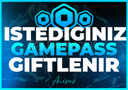 İSTEDİĞİNİZ GAMEPASS GIFTLENIR