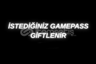 İSTEDİĞİNİZ GAMEPASS GİFTLENİR AN1NDA!