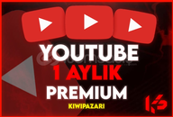 ⭐[İSTEDİĞİNİZ HESABA] 1 Aylık YouTube Premium