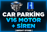 ⭐(İSTEDİĞİNİZ HESABA) POLİS SİRENİ + V16 MOTOR⭐