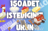 ⭐️İstediğiniz Malzemeler
