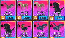 İstediğiniz Mythical Pet (FİYAT İÇİN DM)