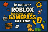 ⭐İstediğiniz Oyunda Gamepass Giftlenir⭐