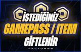 ⭐İstediğiniz Oyunda GAMEPASS Giftlenir ⭐