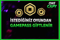 ⚡İSTEDİĞİNİZ OYUNDAN GAMEPASS GİFTLENİR⚡