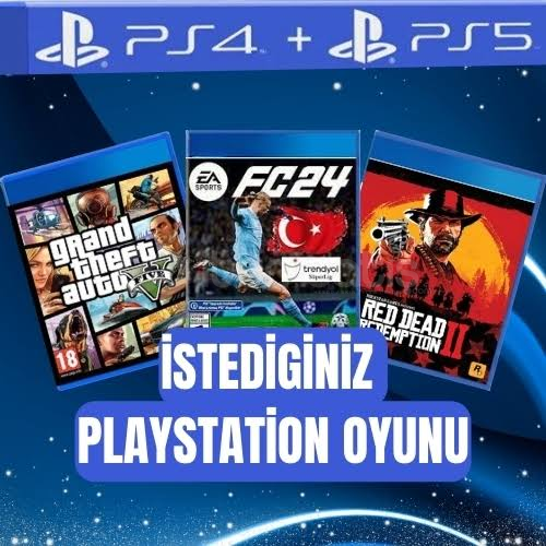 İstediğiniz PlayStation Oyunu İstediğiniz PlayStation Oyunu