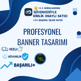 İSTEDİĞİNİZ ŞEKİLDE PROFESYONEL BANNER