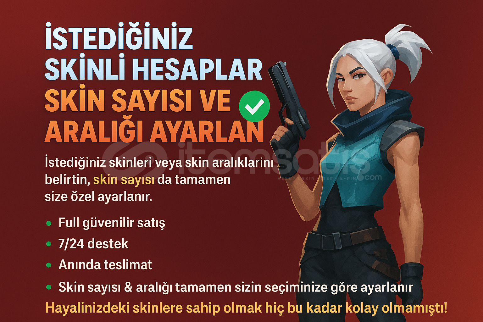 ???? İstediğiniz Skinli Hesaplar | Skin Sayısı ve  ???? İstediğiniz Skinli Hesaplar | Skin Sayısı ve