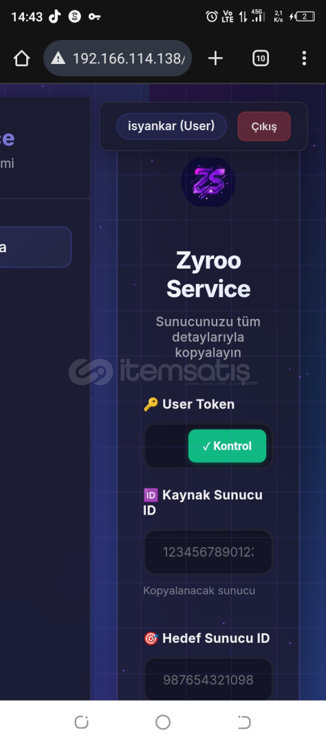 İstediğiniz sunucu anında kopyalanır İstediğiniz sunucu anında kopyalanır