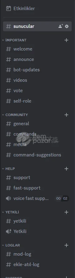 Discord Sunucu Kopyalanır Discord Sunucu Kopyalanır