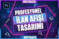 İSTEDİĞİNİZ TASARIMDA AFİŞ YAPILIR [ 27.99 TL ]