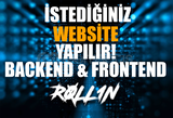 İSTEDİĞİNİZ WEBSİTE YAPILIR! BACKEND & FRONTEND