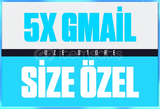 ⭐ SİZE ÖZEL 5X GMAİL- HIZLI HİZMETLER⚡