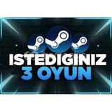 istediniz 3 oyun sadece 25 tl