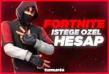 ✨ İsteğe Göre Fortnite Hesabı Bulunur ✨