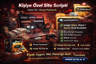 ✔️İsteğe Göre Özel Script Satışı✔️