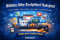 ✔️İsteğe Göre Özel Site Scriptleri Satışı✔️