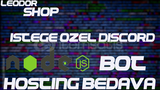 İsteğe özel Discord Bot + ömür boyu ✅HOSTİNG✅