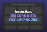 [İSTEĞE ÖZEL] Discord Bot ve Web Panel